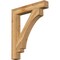 Ekena Millwork Imperial Block Rough Sawn Bracket, Western Red Cedar, 6"W x 40"D x 48"H BKT06X40X48IMP05RWR - alternate 1